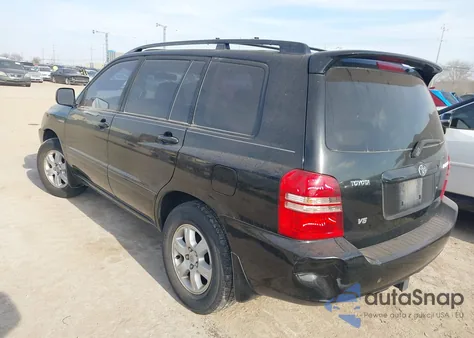 2002 Toyota Highlander Limited V6 from USA, damaged, VIN JTEGF21A320031869